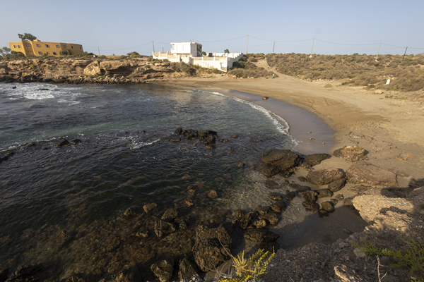 Cala Mijo (playa canina) en Águilas